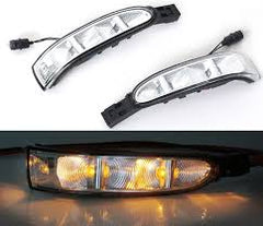 Dynamic Turn Signal LED Mirror Light Left 1648200521 & Right 1648200621 Compatible with MERCEDES BENZ GL-CLASS X164 Tag No.105