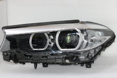 Headlight Headlamp Left 63117214951 & Right 63117214952 (Without Blaster) Compatible With BMW 5 Series G30 LCI (2017-2020) LED
