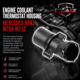 Engine Coolant Thermostat Housing 2712001256 For MERCEDES-BENZ C-CLASS W203 W204 & E-CLASS W211 Tag-E-07