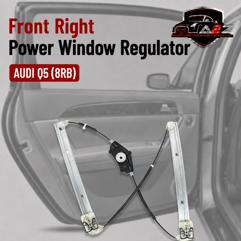Front Right Power Window Regulator 8R0837462 Compatible with AUDI Q5 (8RB)