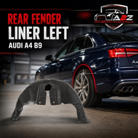 Rear Fender Liner Left 8WD810171B Compatible With Audi A4 B9