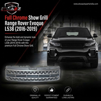 Full Chrome Show Grill Compatible With Land Rover Range Rover Evoque (L538) (2016-2019) Tag No.34