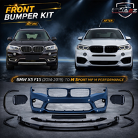 Front Bumper Body Kit Compatible with BMW BMW X5 F15 (2014-2019) To M Sport Mp M Performance M Sport Mt Upgrade | (Shipping Cost Not Included In Price)