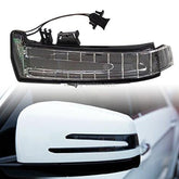 Dynamic Turn Signal LED Mirror Light Left A2129067501 & Right A2129067401 Compatible with MERCEDES BENZ C-CLASS (W204) & E-CLASS (W212) & GLA-CLASS (X156) & S-CLASS (W221, V221) Tag-MLM-101