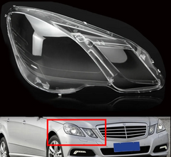 Front Headlight Glass Compatible with MERCEDES BENZ E-CLASS C207 2009-2013