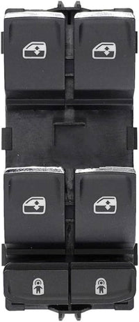 Power Window Switch Master Window Switch 3CC959857 3C8959857 (10 Pin) Compatible With Skoda & Volkswagen Tag No.138