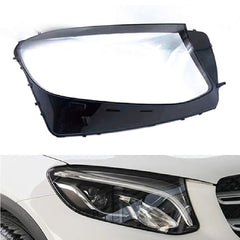 Front Headlight Glass Compatible with Benz 253 GLC 2016 - 2018.