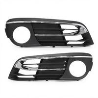 Fog Lamp Cover With Chrome Compatible With BMW 5 Series F10 2014-2016 Fog Lamp Cover With Chrome Left 51117342389 & Right 51117342390 Tag-FC-403