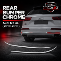 Rear Bumper Chrome Left 4L0807459 & Right 4L0807460 Compatible With Audi Q7 4L (2010-2015) Tag No.151