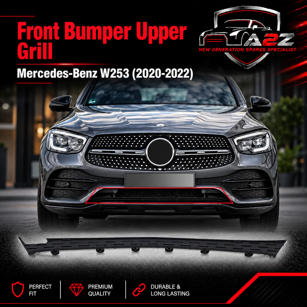 Front Bumper Upper Grill 2538853906 A2538853906 Compatible With Mercedes-Benz GLC-CLASS W253 (2020-2022) Tag No.143