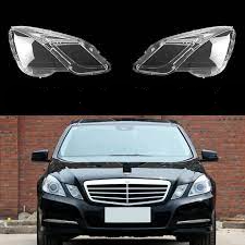 Front Headlight Glass Compatible with MERCEDES BENZ E-CLASS C207 2009-2013