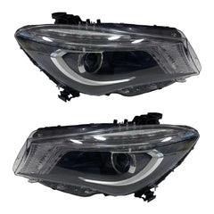 Complete Headlight Assembly (Xenon Performance) Left A1179066300 A1178204261 & Right A1179066400 Compatible With Mercedes Benz CLA-Class (W117) (2013-2016) Tag No.107