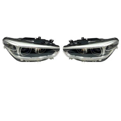 Complete Headlight Set Left 63117414141 & Right 63117414142 Compatible With BMW F20 F21 (New)