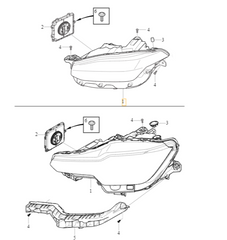 Rear Right Wheel Arch (EYEBROW) 39790019 Compatible With VOLVO XC90 N.M (Big) Tag-EY-32