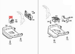 TRANSMISSION GEARBOX BEARING 2222401718 Compatible With MERCEDES-BENZ S-CLASS W222