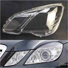 Front Headlight Glass Compatible with MERCEDES BENZ E-CLASS C207 2009-2013