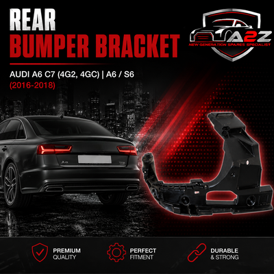 Rear Bumper Bracket Left 4G0807363C & Right 4G0807364C Compatible With AUDI A6 C7 (4G2, 4GC) | A6 / S6 (2016-2018) Tag No.71
