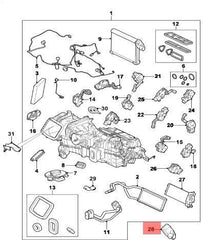 Expansion Valve C2Z6539 Compatible With JAGUAR XF I (X250) & XJ (X351)