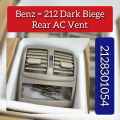Mercedes Benz E-Class W212 Rear AC Vent Grille With Hole 2128301054