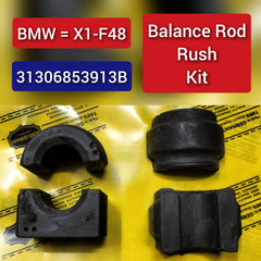Front Stabilizer Sway Bar Bushing Kit 31306853913B Compatible With BMW X1 F48
