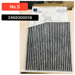Mercedes Cabin Air Filter E2993LB & A2468300018 & LAO879 Compatible With  MERCEDES-BENZ A-CLASS (W176) B-CLASS Sports Tourer (W246, W242) CLA Coupe (C117) Tag 5