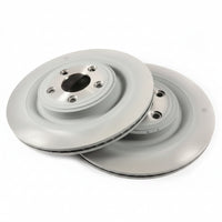 Rear Brake Disc Set C2C25339 C2D26352 C2D61075 Compatible With JAGUAR XF I (X250) & XJL (X351) (ALBRO)