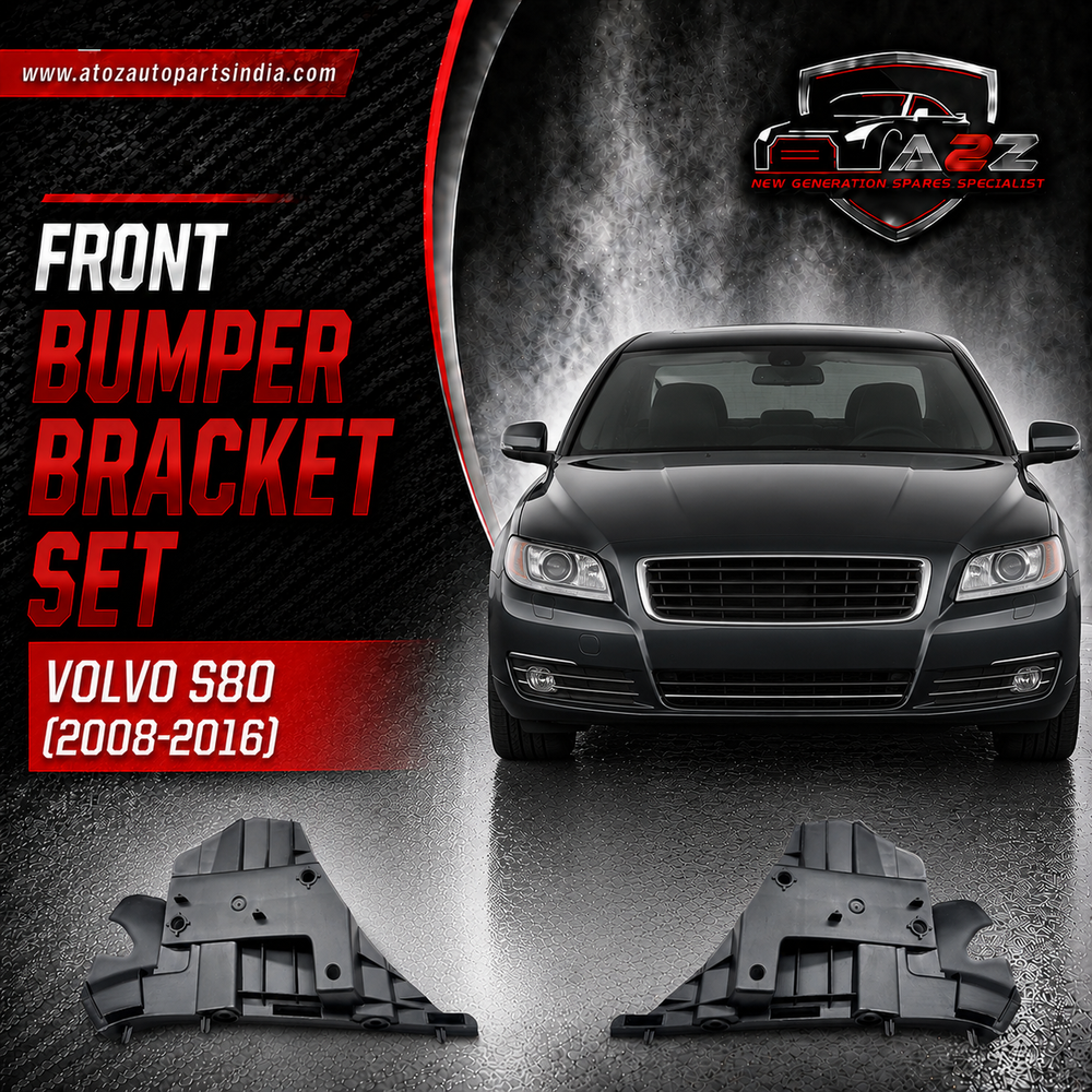 Front Bumper Bracket Left 31265346 & Right 31265347 Compatible With VOLVO S80 (2008-2016) Tag No.2752