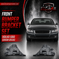 Front Bumper Bracket Left 31265346 & Right 31265347 Compatible With VOLVO S80 (2008-2016) Tag No.2752