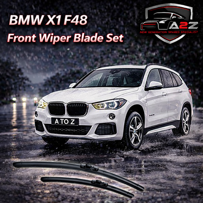 Front Wiper Blade Set (26'16 Inch) 61615A27D69 61615A512F5 61610415881 Compatible With BMW X1 F48 Tag No.110