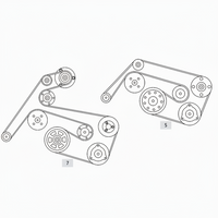 Multi Rib Belt 6PK2315 A0119979692 Compatible With MERCEDES-BENZ E-CLASS (W212) (CONTINENTAL)