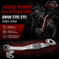 Front Turbo Oil Return Line 11427563713 Compatible With BMW E90 E91
