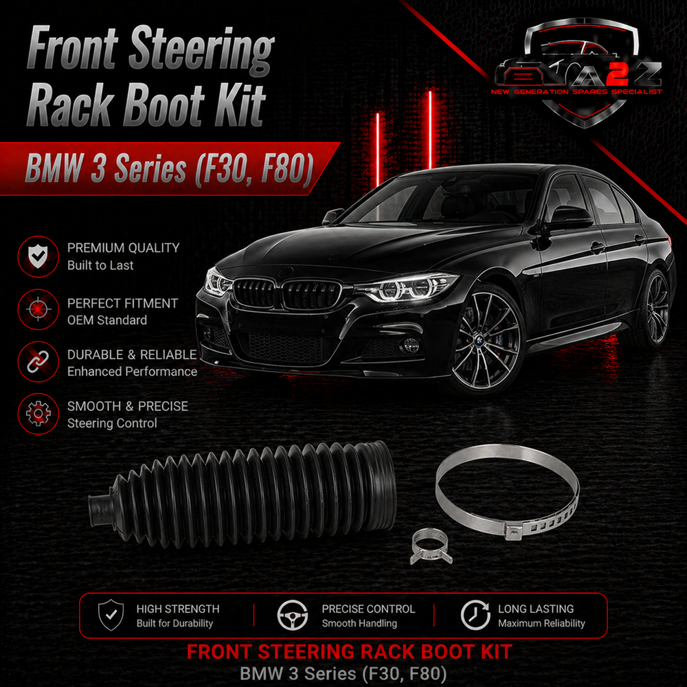 Front Steering Rack Boot Kit 32106779622 32102353824 Compatible With BMW 3 Series (F30, F80) & 3 Series Gran Turismo (F34) & X3 (F25) & X5 (E70) & X5 (F15, F85) & X6 (E71, E72)