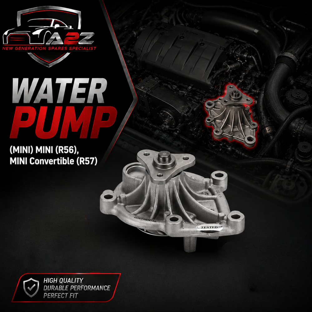 Water Pump WPS3023 11517550484 Compatible With (MINI) MINI (R56), MINI Convertible (R57) (CONTINENTAL)
