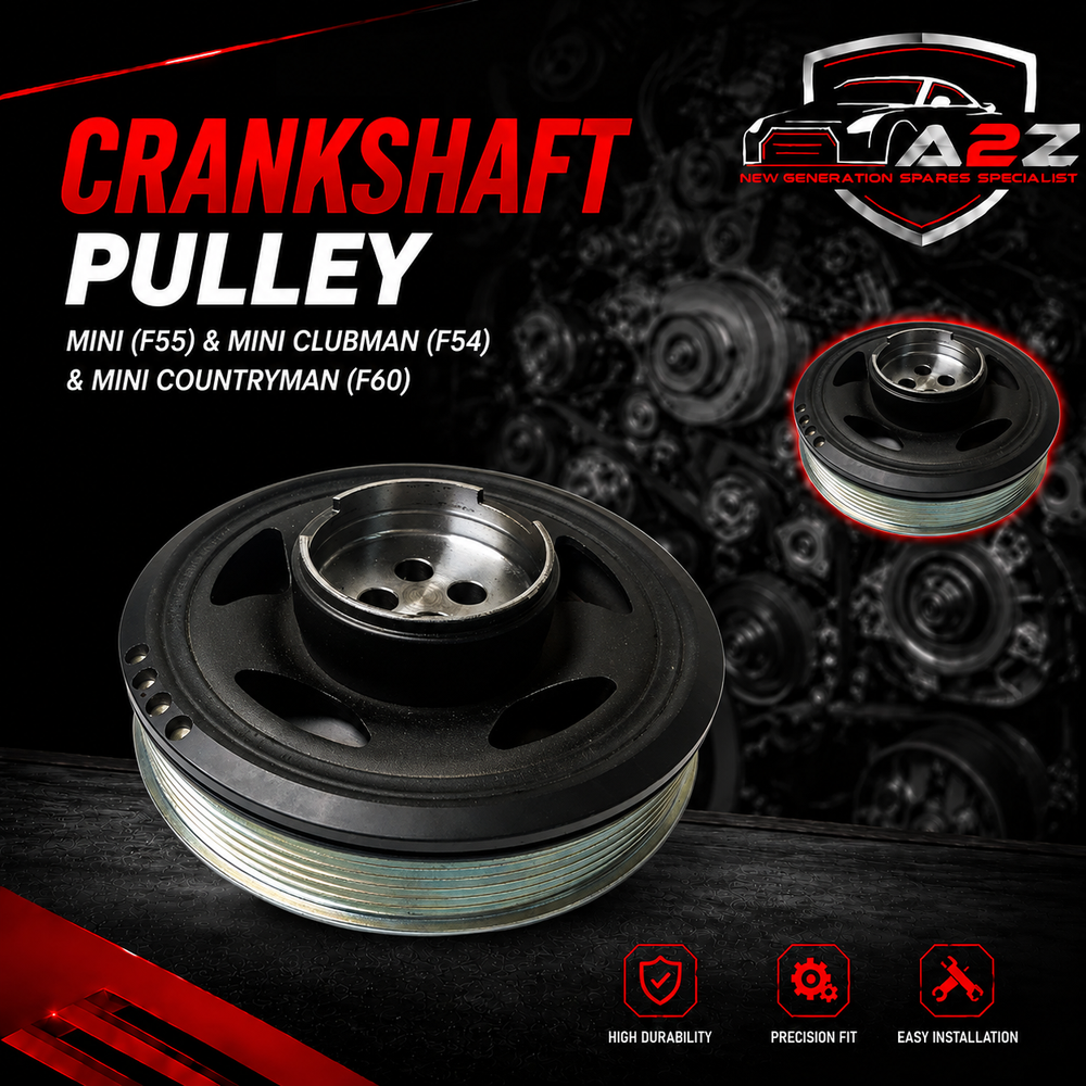 Crankshaft Pulley 11238584913 11237643074 Compatible With MINI (F55) & MINI CLUBMAN (F54) & MINI COUNTRYMAN (F60)Tag-CP-16