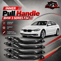 Inner Pull Handle (4pcs) (Carbon fiber) Compatible With BMW 3 SERIES F34
