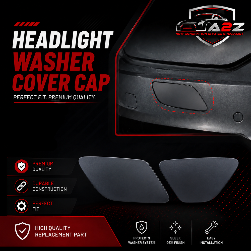 Headlight Washer Cover Cap Left 95850533300 Right 95850533400 Compatible With Porsche Cayenne 958 2015