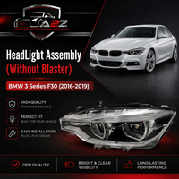 Complete Headlight Assy Left 63117419633 & Right 63117419634 63117314531 (Without Blaster) Compatible With BMW 3 Series F30 (2016-2019) Tag No.56