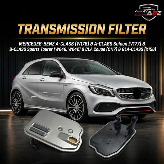 Transmission filter 2463772400 & EG934H D470 & HX161D 2463710780 2463770395 A2463710780 A2463770395 Compatible With MERCEDES-BENZ A-CLASS (W176) & A-CLASS Saloon (V177) & B-CLASS Sports Tourer (W246, W242) & CLA Coupe (C117) & GLA-CLASS (X156) Tag : 139