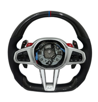 BMW Carbon Fiber Strip Steering Wheel Compatible With BMW G20