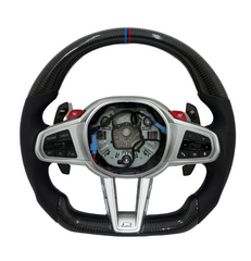 BMW Carbon Fiber Strip Steering Wheel Compatible With BMW G20