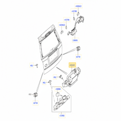 Dickey Latch LR014184 Compatible With LAND ROVER FREELANDER 2 (L359) | LR2 & RANGE ROVER EVOQUE (L538) (2006-15)