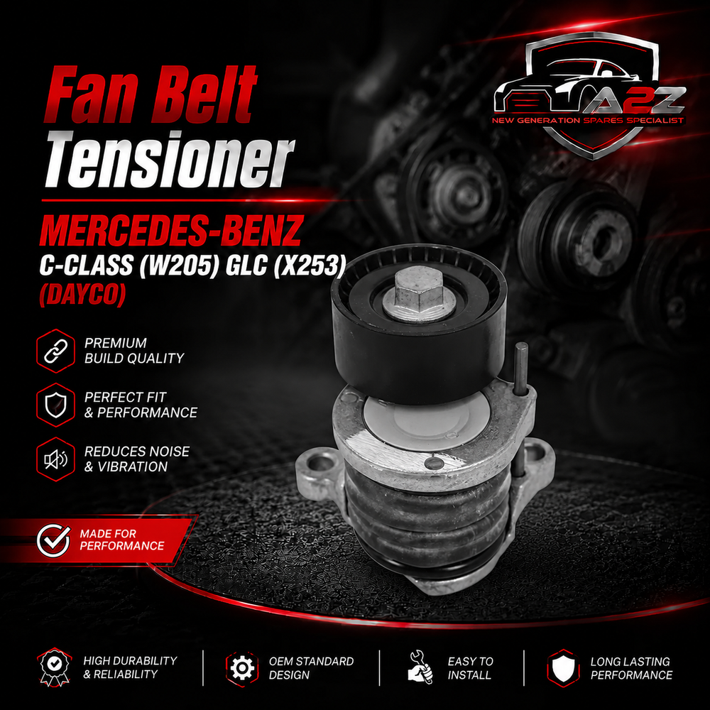 Fan Belt Tensioner APV4124 6512002270 6512002470 6512002570 Compatible With MERCEDES-BENZ C-CLASS (W205) GLC (X253) (DAYCO)