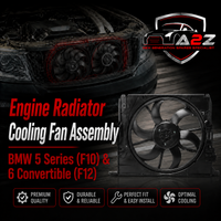 Engine Radiator Cooling Fan Assembly 17428509740 17417589031 17427804620 Compatible With BMW 5 Series (F10) & 6 Convertible (F12)