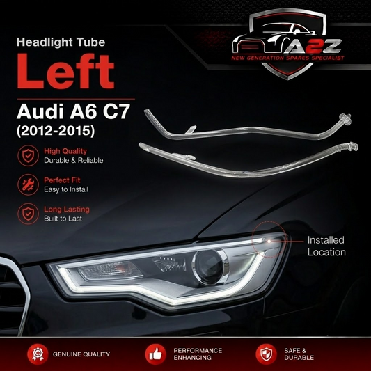 Headligth Tube Left 4GD941005A Compatible With Audi A6 C7 (2012-2015) Tag No.156