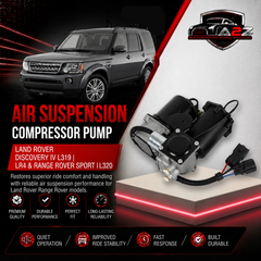 Air Suspension Compressor Pump LR015303 LR023964 Compatible With LAND ROVER DISCOVERY IV L319 | LR4 & RANGE ROVER SPORT I L320