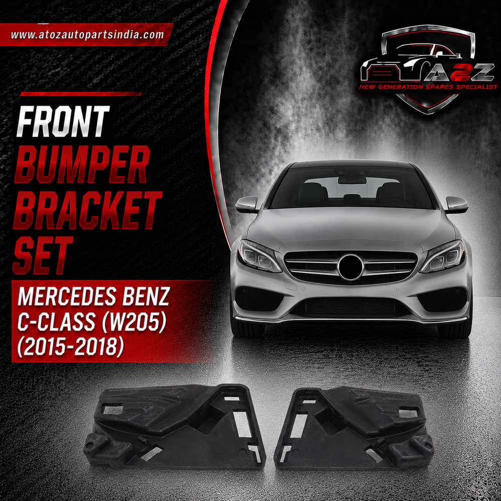 Front Bumper Bracket Left 2058853823 & Right 2058853923 Compatible With Mercedes Benz C-Class (W205) (2015-2018) Tag No.798