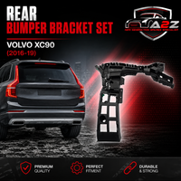 Rear Bumper Bracket Set Left 31407730 & Right 31407731 Compatible With Volvo XC90 (2016-19)