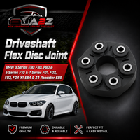 Driveshaft Flex Disc Joint 26117610061 Compatible With BMW 3 Series E90 F30, F80 & 5 Series F10 & 7 Series F01, F02, F03, F04 X1 E84 & Z4 Roadster E89