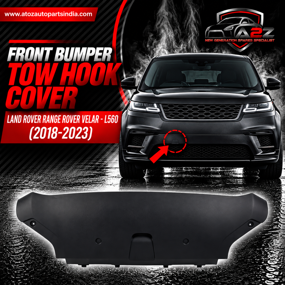 Front Bumper Tow Hook Cover LR095346 Compatible With Land Rover Range Rover Velar - L560 (2018-2023) Tag No.910