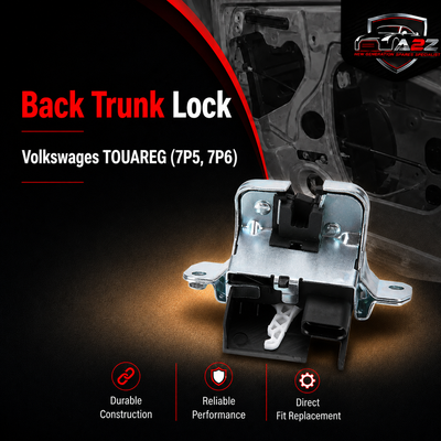 Back Trunk Lock 7P0827505G 7P0827505L 7P0827505N Compatible With Volkswages TOUAREG (7P5, 7P6)